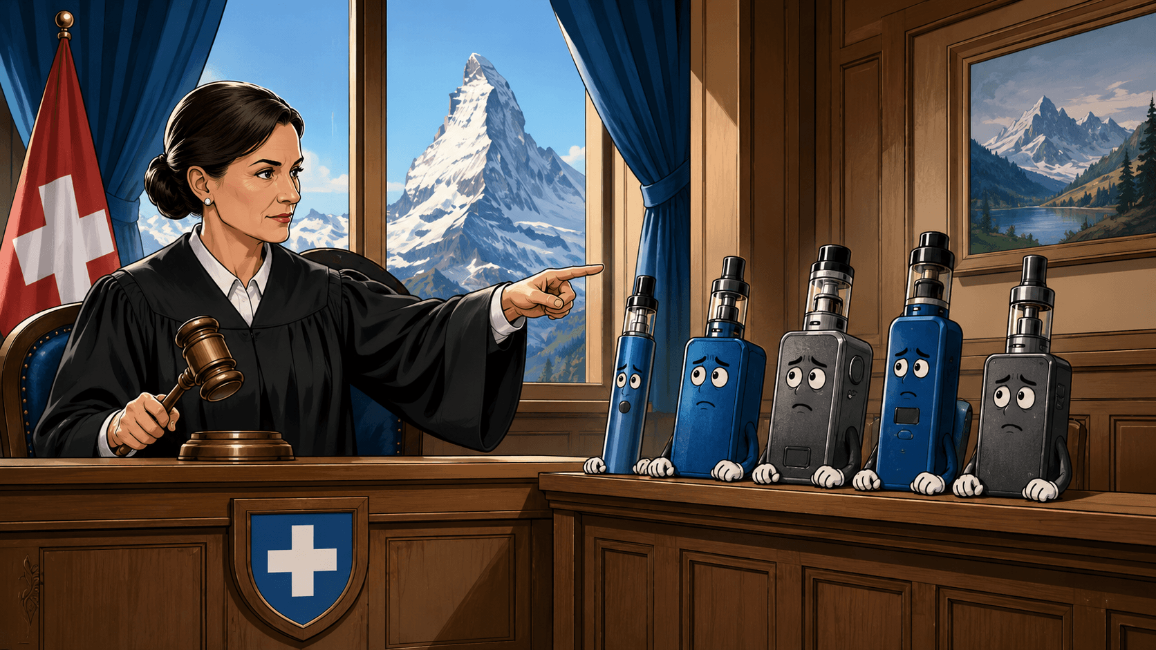 Bundesgericht bestätigt Einschränkungen bei bestimmten High-Puff-Vapes